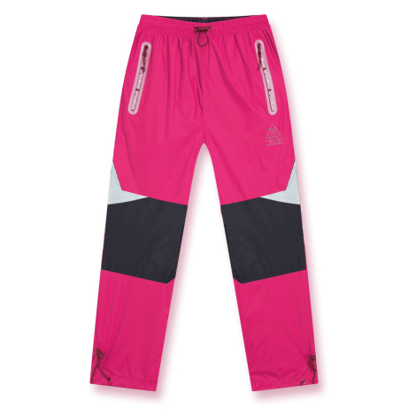 Dívčí šusťákové kalhoty - KUGO K808, fialovorůžová Barva: Růžová