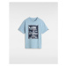 VANS Youth Print Box T-shirt Boys Blue, Size