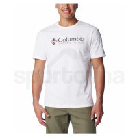 Columbia CSC Basic Logo™ Short Sleeve M 1680053117 - white csc retro logo