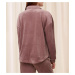 Dámská mikina Cozy Comfort Velour Zip Jacket - - fialová 3900 - TRIUMPH