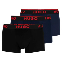 Hugo Boss 3 PACK - pánské boxerky HUGO 50496723-406