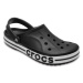 Crocs BAYABAND CLOG Unisex pantofle, černá, velikost 38/39