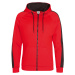 Just Hoods Dámská sportovní mikina JH066 Fire Red