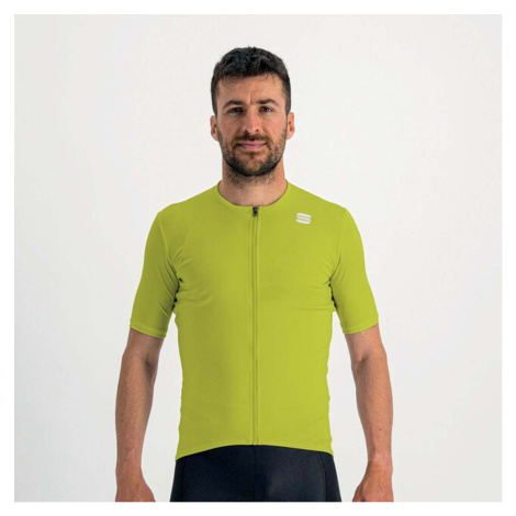 SPORTFUL Cyklistický dres s krátkým rukávem - MATCHY - zelená