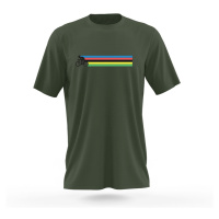 NU. BY HOLOKOLO Cyklistické triko s krátkým rukávem - A GAME - zelená/vícebarevná