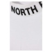 Bavlněné tričko The North Face NEW SS ZUMU TEE bílá barva, s potiskem