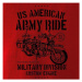 Army Ride Motorcycle - Viper FIT pánské triko
