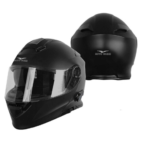 Moto Guzzi Výklopná helma Moto Guzzi - černá