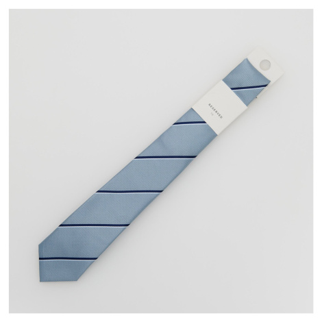 Reserved - Vzorovaná kravata - Modrá | Modio.cz