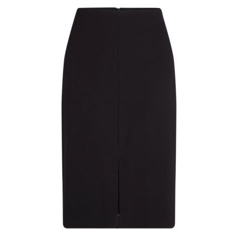 Sukně karl lagerfeld punto pencil skirt černá