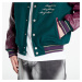 PLEASURES Fan Varsity Jacket Green