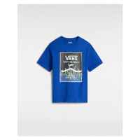 VANS Boys Print Box T-shirt Boys Blue, Size