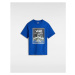 VANS Boys Print Box T-shirt Boys Blue, Size