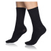 Černé unisex zimní ponožky Bellinda BAMBUS CASUAL UNISEX SOCKS