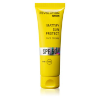 Revolution Skincare Sun Protect Mattify ochranný matující krém na obličej SPF 50 50 ml
