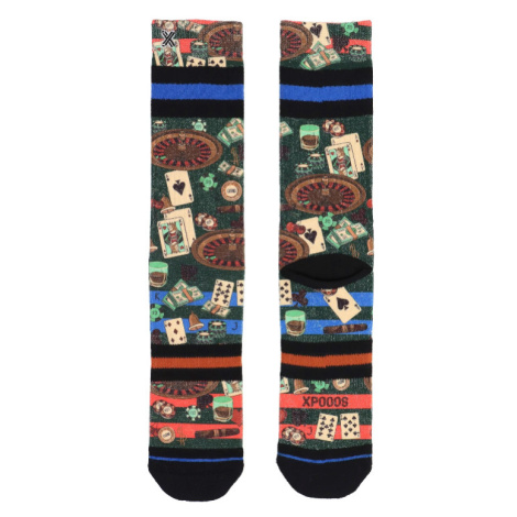 pánské ponožky Gambling XPOOOS - Fashion AW22 man print
