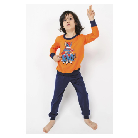 Chlapecké pyžamo Italian Fashion Remek Oranžová