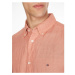 Tommy Hilfiger Košile z pigmentově barveného lnu M MW0MW23147