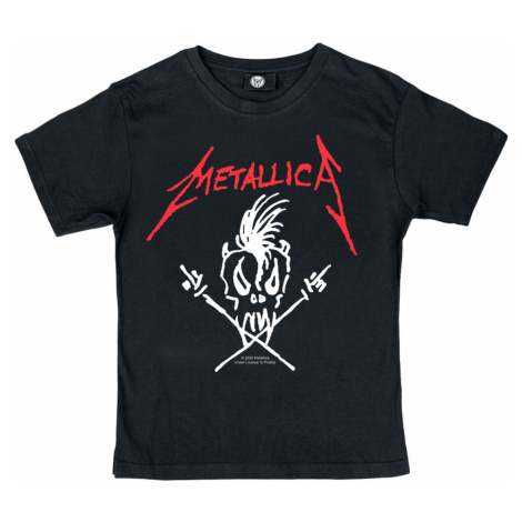 Metallica Metal-Kids - Scary Guy detské tricko černá
