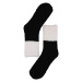 Emi Black dámské žinylkové ponožky H5101B černá