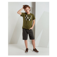 mshb&g Future Boy's T-shirt Denim Shorts Set