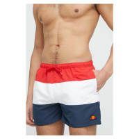 Plavkové šortky Ellesse Cielo Swimshort červená barva, SHR04797