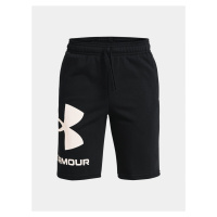 Kraťasy Under Armour UA RIVAL FLEECE LOGO SHORTS - černá