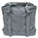 Velký středně šedý kabelko-batoh s kapsami Abigail