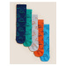 Ponožky s dinosaurem a vysokým podílem bavlny, 5 párů Marks & Spencer vícebarevná