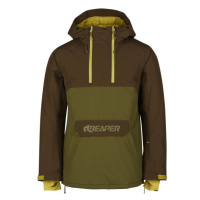 Reaper BELPIANO Pánská snowboardová bunda, khaki, velikost