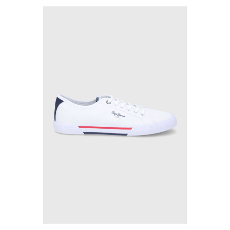 Bílé Tenisky Pepe Jeans >>> vybírejte z 50 produktů ZDE | Modio.cz