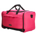 Beagles Růžová cestovní taška přes rameno "Typical" - M (35l), L (65l), XL (100l)