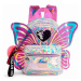 Karactermania Oh My Pop! Dívčí módní batoh s motýlími křídly 6L - stříbrná