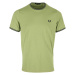 Fred Perry Twin Tipped T-Shirt Zelená