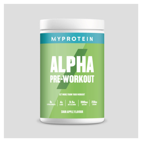 Alpha Pre-Workout - 600g - Kyselé Jablko Myprotein