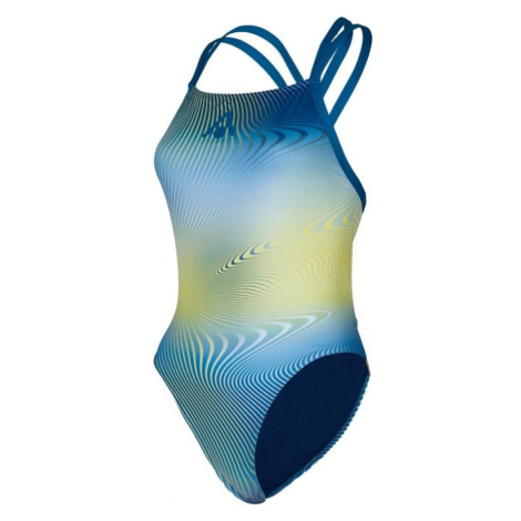 Dámské plavky aqua sphere essential open back multicolor/blue
