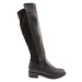 DGN 615-22K Women's Zippered Knee High Boots