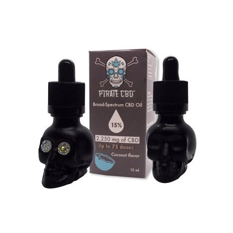 Broad-Spectrum 15% Pirate CBD™ olej (15 ml - 2250 mg CBD) US Cannabis BioTech Solutions