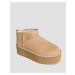 Dámské Boty Z Ovčí Kůže Ugg Classic Ultra Mini Platform