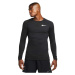 Nike PRO Pánské tréninkové tričko s dlouhým rukávem, černá, velikost