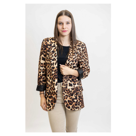 Italy fashion Sako BAILEY mini Barva: Leopard tmavý