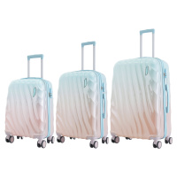 Semiline Unisex's ABS Suitcase Set T5649-0
