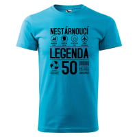 DOBRÝ TRIKO Pánské tričko s potiskem Nestárnoucí legenda 50 let