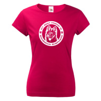 Dámské tričko pro milovníky zvířat - Chodský pes kulatý