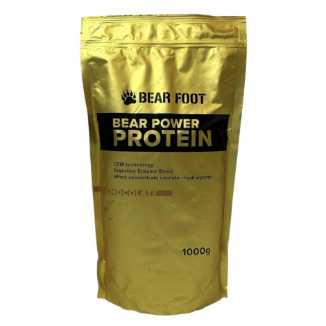 BEAR FOOT NUTRITION Power Protein čokoláda 1000 g