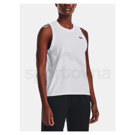 Under Armour UA Essential Cttn Strch Tank 1376959-100 - white