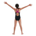 Dívčí plavky speedo hyperboom splice muscleback girl black/electric