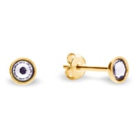 Náušnice čiré se Swarovski Elements Pinpoint Studs KG2038SS10C Krystal