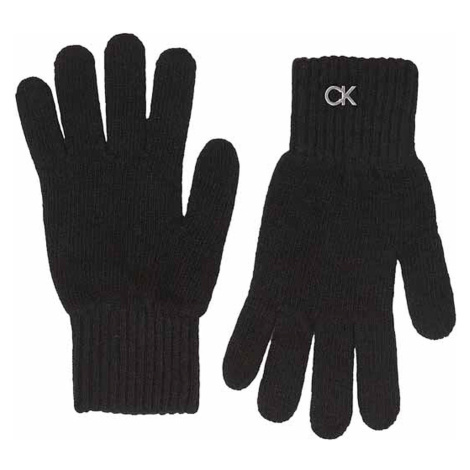 Calvin Klein Jeans dámské rukavice K60K611164 BAX Ck Black Černá