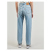 Levis RIBCAGE STRAIGHT ANKLE Lightweight Modrá